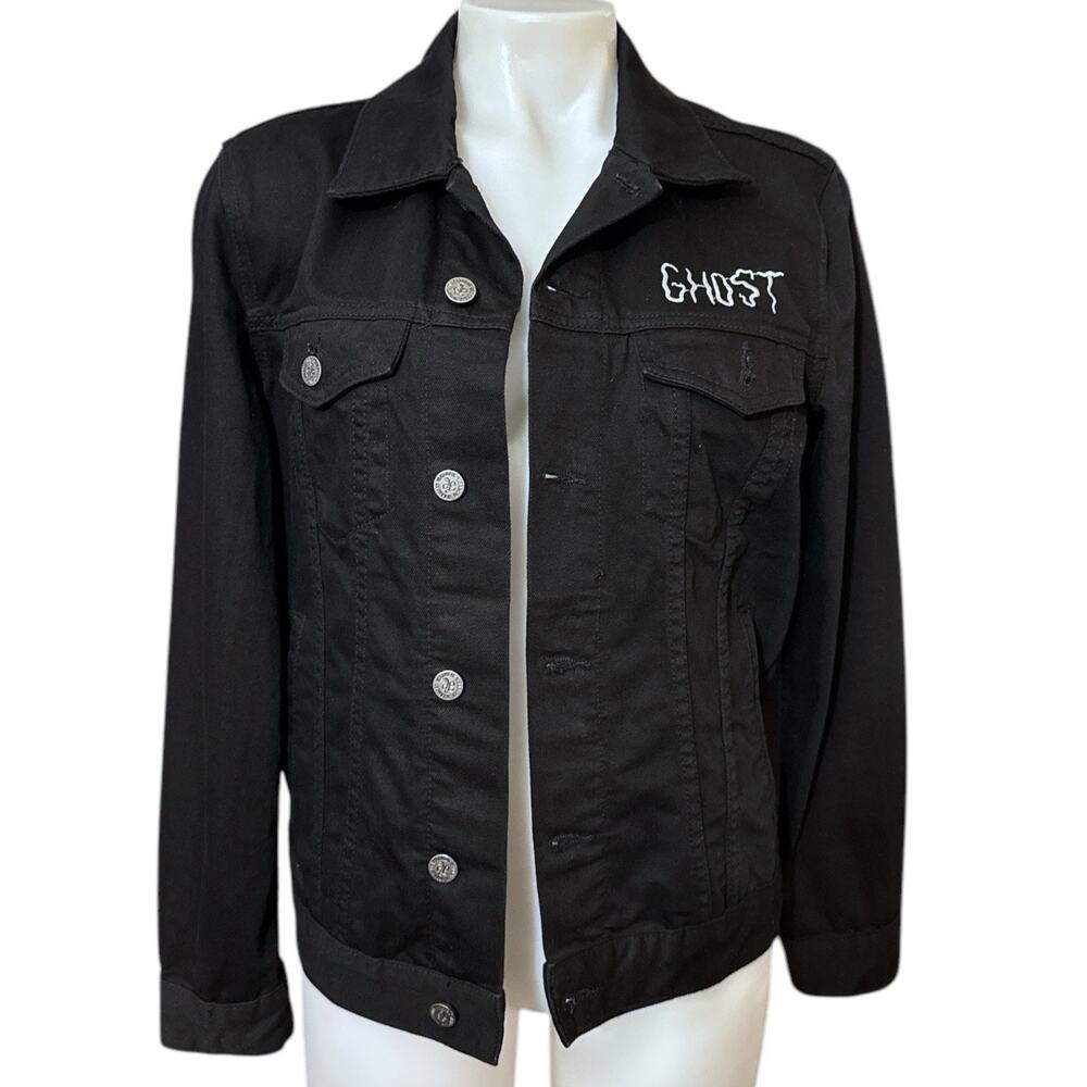 Verameat Ghost Jacket Denim Black 100% Cotton Size M